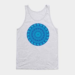 Pacific-island-pattern Tank Top